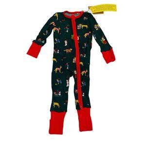 NWT Angel Dear 3-6M Doggie Christmas Romper